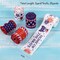 5 Rolls Patriotic Ribbon 4th of July Stars and Stripes Burlap Wired Edge Ribbon 25 Yards American Flag Decorative Ribbon